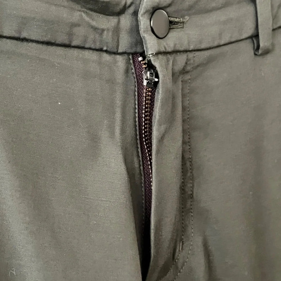 Lululemon Slim Fit Dark Olive Chino Pants Size 32 EUC - Picture 4 of 6